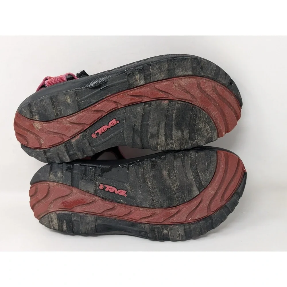 Teva Kids Hurricane Sandals Girls Size‎ 3 6294 Pink Black